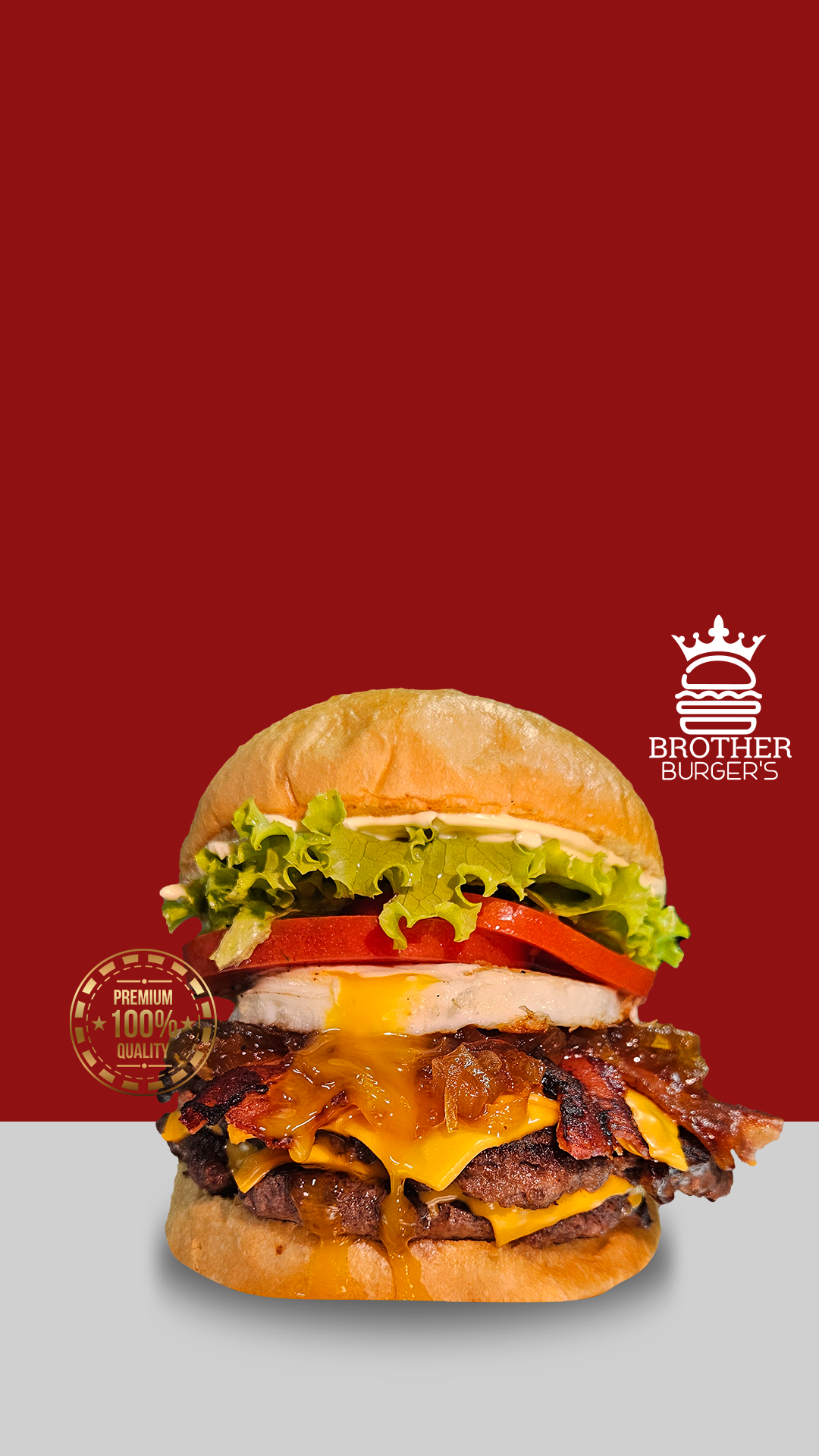 HAMBURGUESAS hechas con fuego amor y ACTITUD