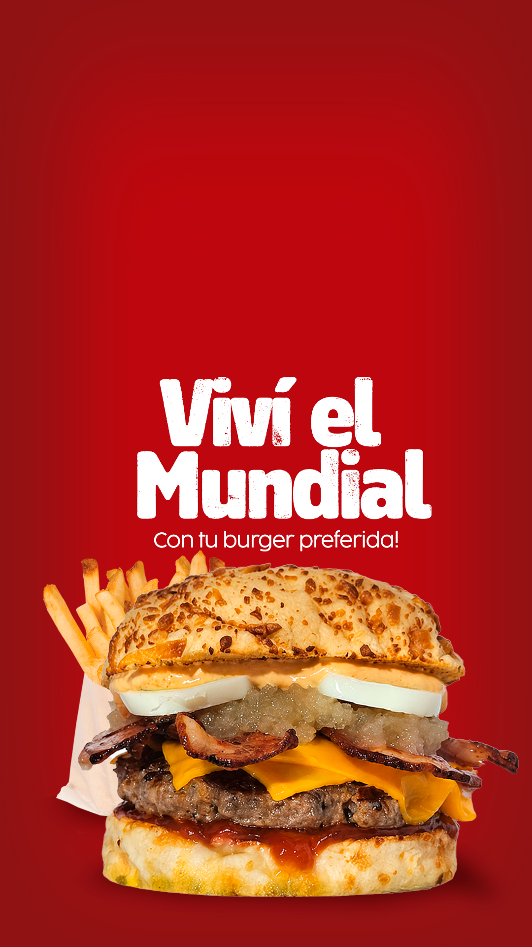 HAMBURGUESAS hechas con fuego amor y ACTITUD