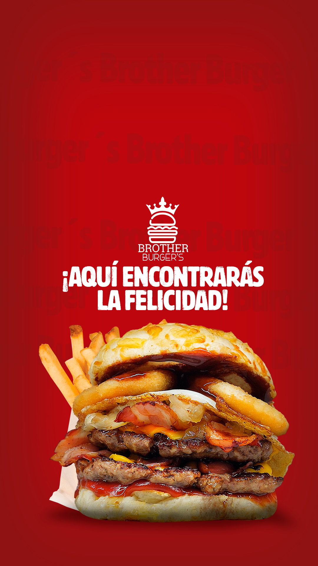 HAMBURGUESAS hechas con fuego amor y ACTITUD