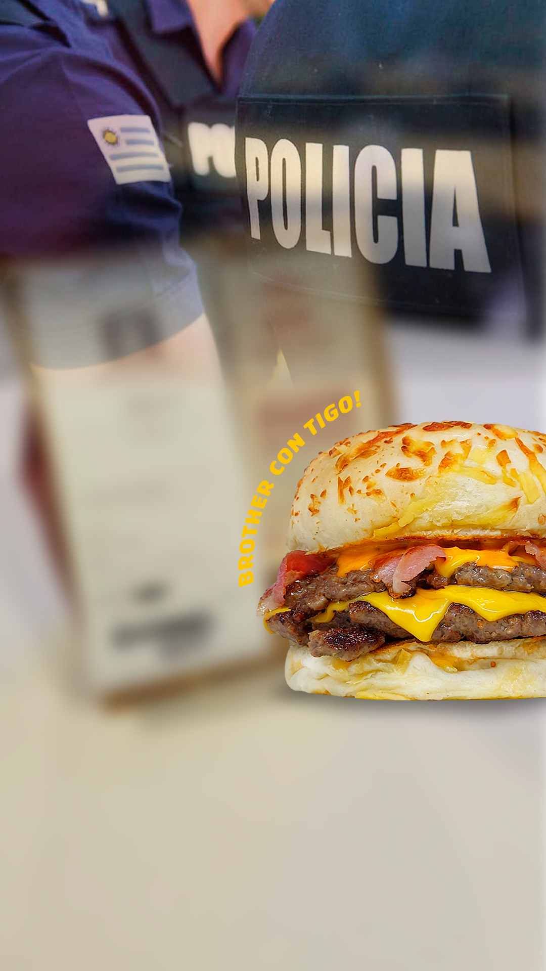 Hamburguesas hechas con fuego, amor y 