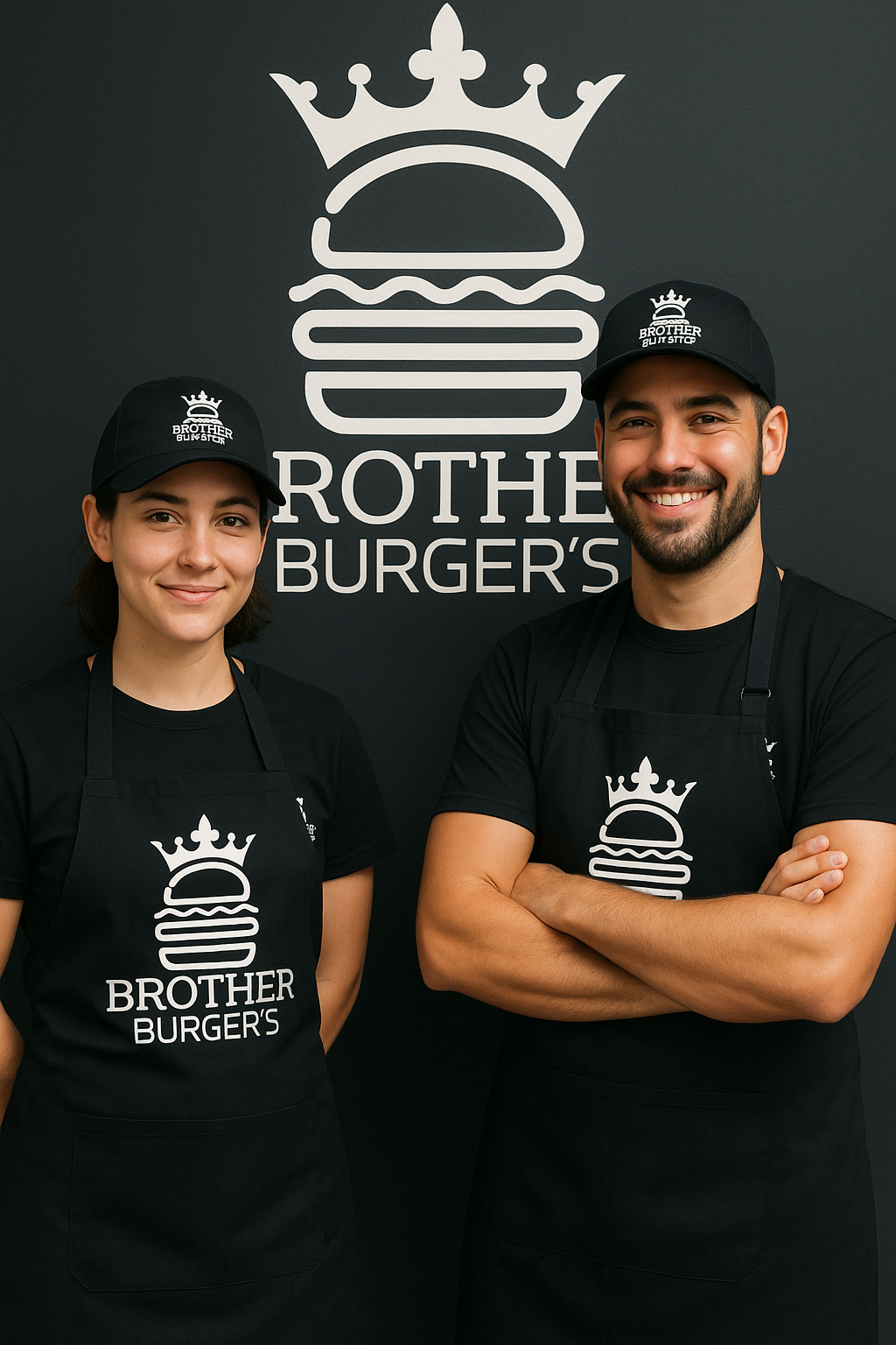 Hamburguesas hechas con fuego, amor y 